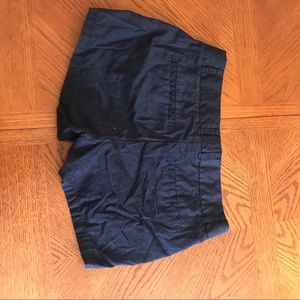 Navy Blue J crew Chino Shorts